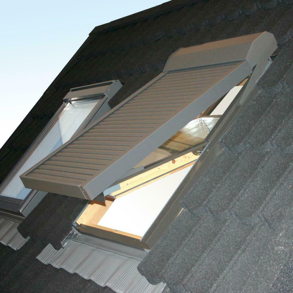 Elektrisch rolluik voor Velux dakraam. Grote voorraad!, Ophalen, Nieuw, Dakraam, Dubbelglas