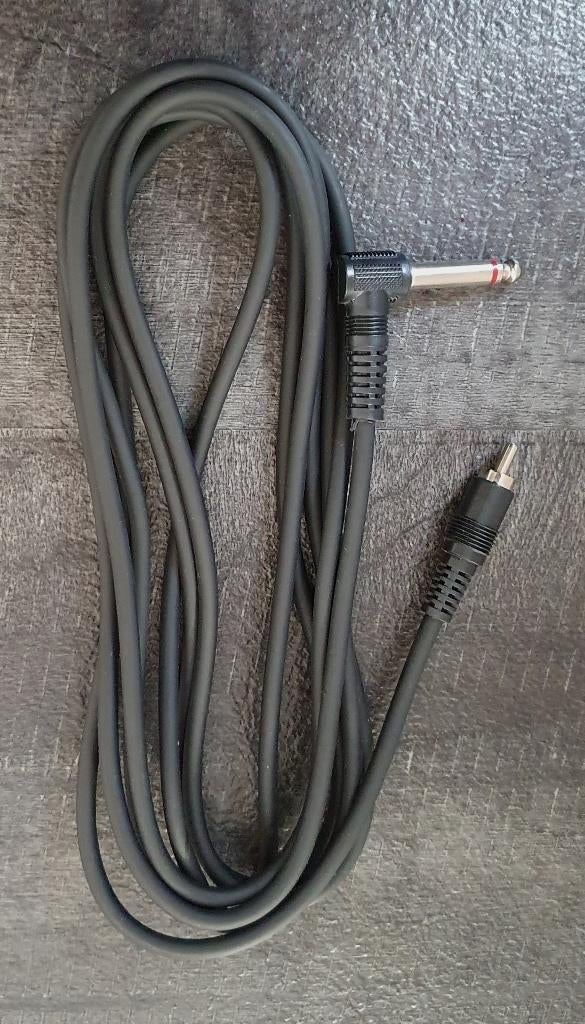 KABEL 1x Jack M Haaks - 1x RCA M, Ophalen of Verzenden, Nieuw, 2 tot 5 meter, Overige kabels