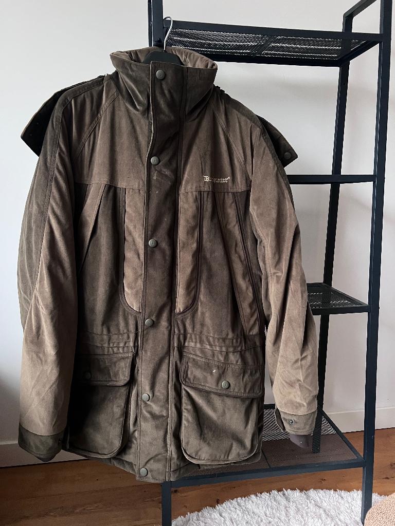 Deerhunter Rusky Silent long winterjas maat 54, Kleding | Heren, Maat 52/54 (L), Ophalen of Verzenden, Zo goed als nieuw, Groen