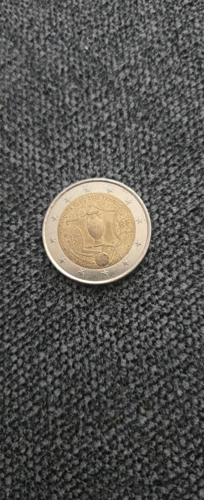 2 Euro Frankrijk UEFA EURO 2016, Ophalen of Verzenden, Overige landen, Losse munt
