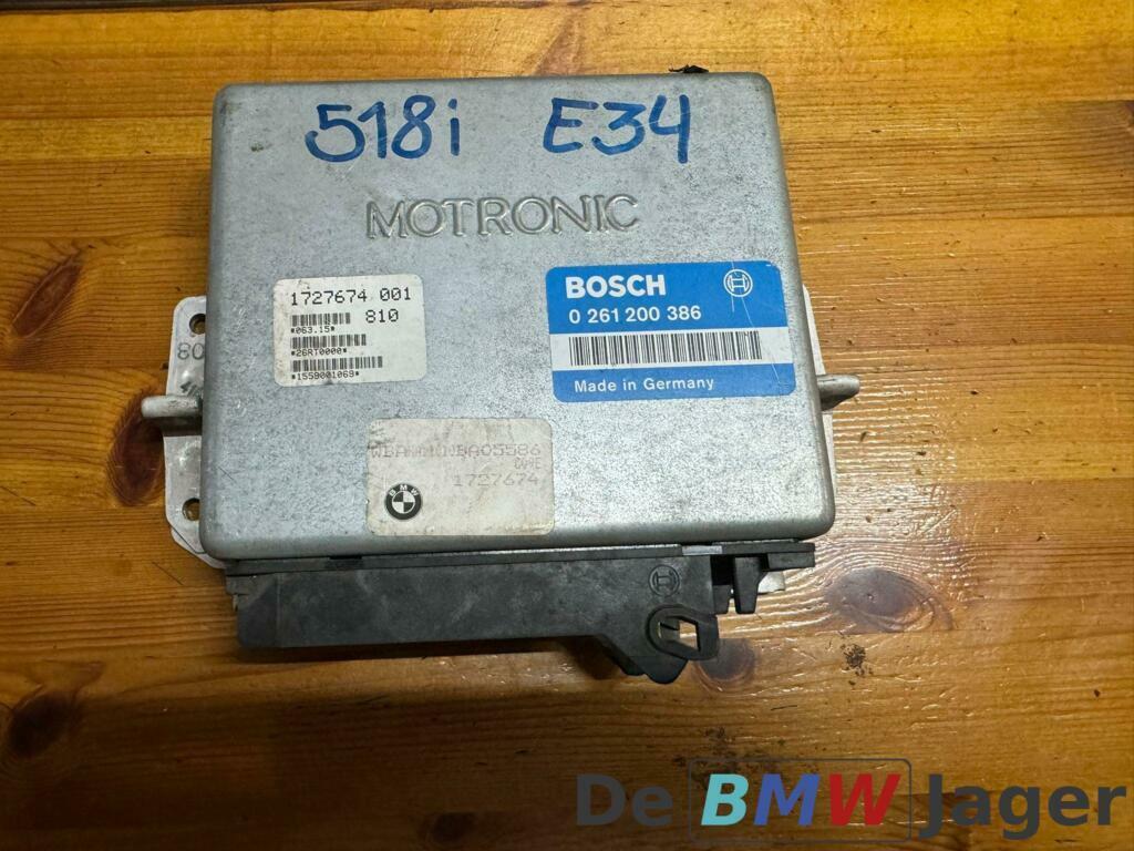DME module motronic bosch BMW 5-serie E34 518i 1727674, Gebruikt, Ophalen of Verzenden, BMW