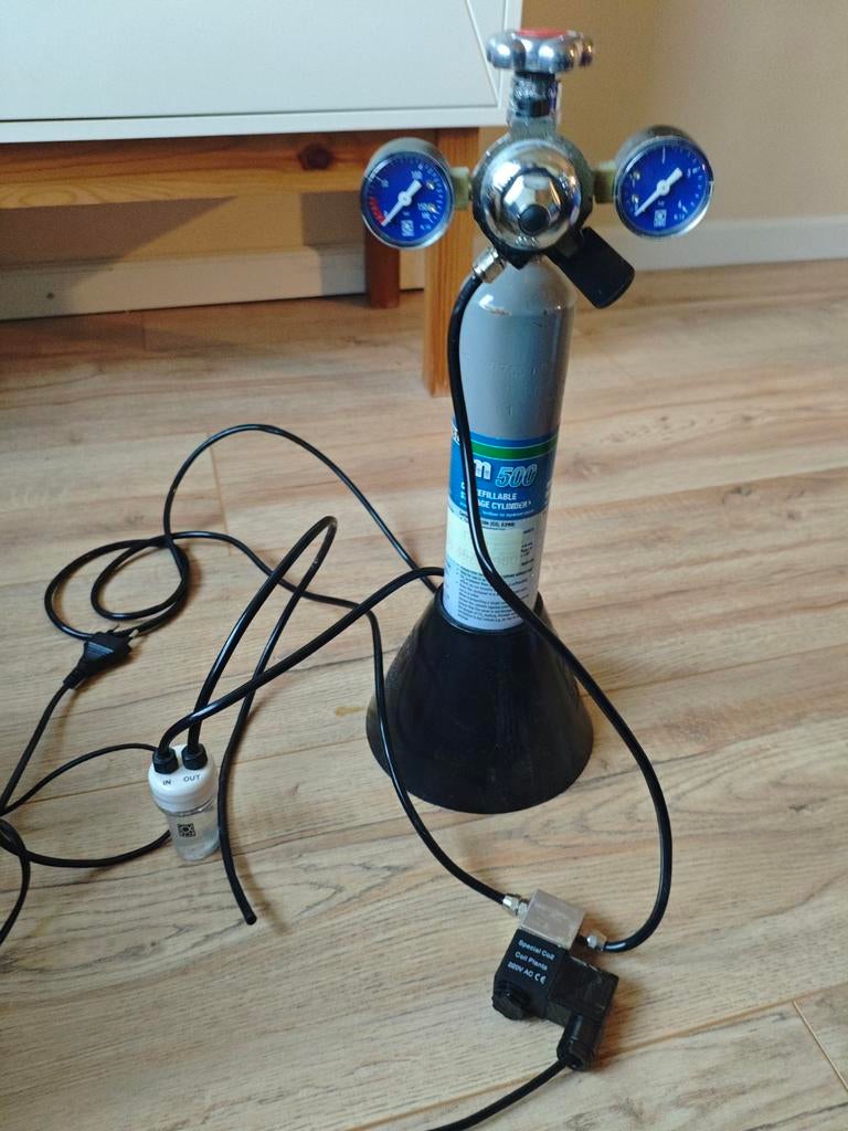 JBL PRO Flora CO2 systeem m500, Ophalen
