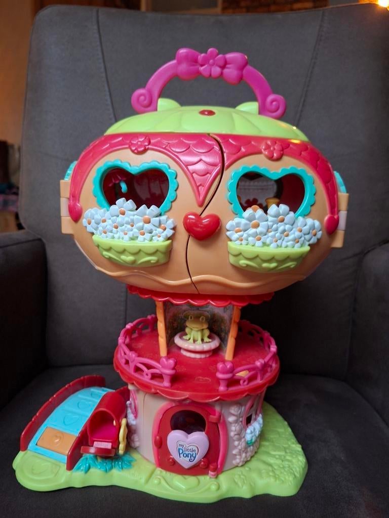 My Little Pony Ponyville Pinkie Pie's Balloon House speelset, Kinderen en Baby's, Speelgoed | My Little Pony, Ophalen, Gebruikt