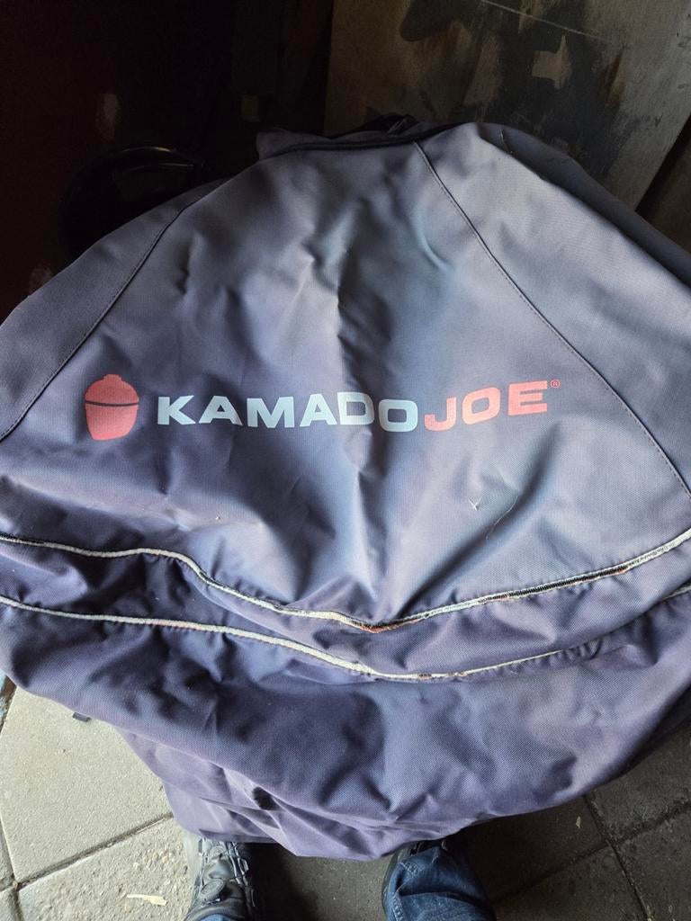Kamado Joe afdekhoes en onderstel, Tuin en Terras, Barbecue-accessoires, Ophalen of Verzenden, Gebruikt, Kamado Joe