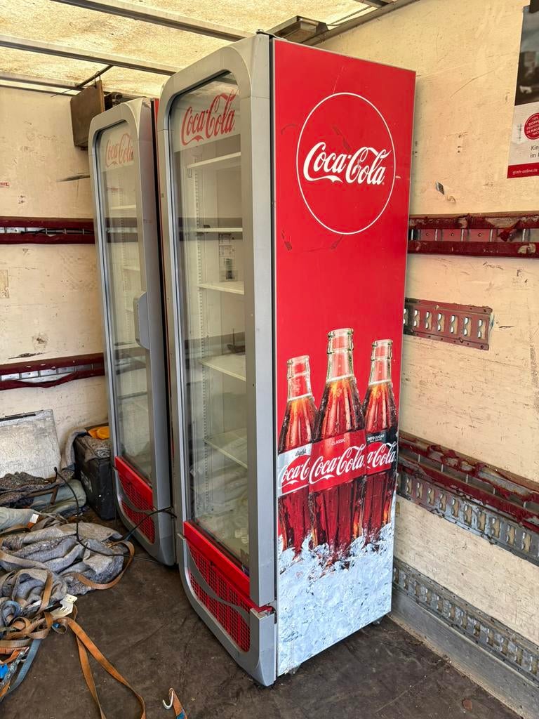 Corona Coca Cola Warsteiner Heineken bier glasdeur koelkast, Witgoed en Apparatuur, Koelkasten en IJskasten, Zo goed als nieuw