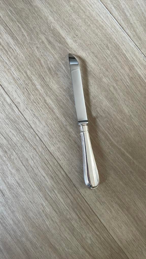 Verzilverd citrusmes van Keltum p1 Hollands Glad, Ophalen of Verzenden, Zo goed als nieuw, Zilver