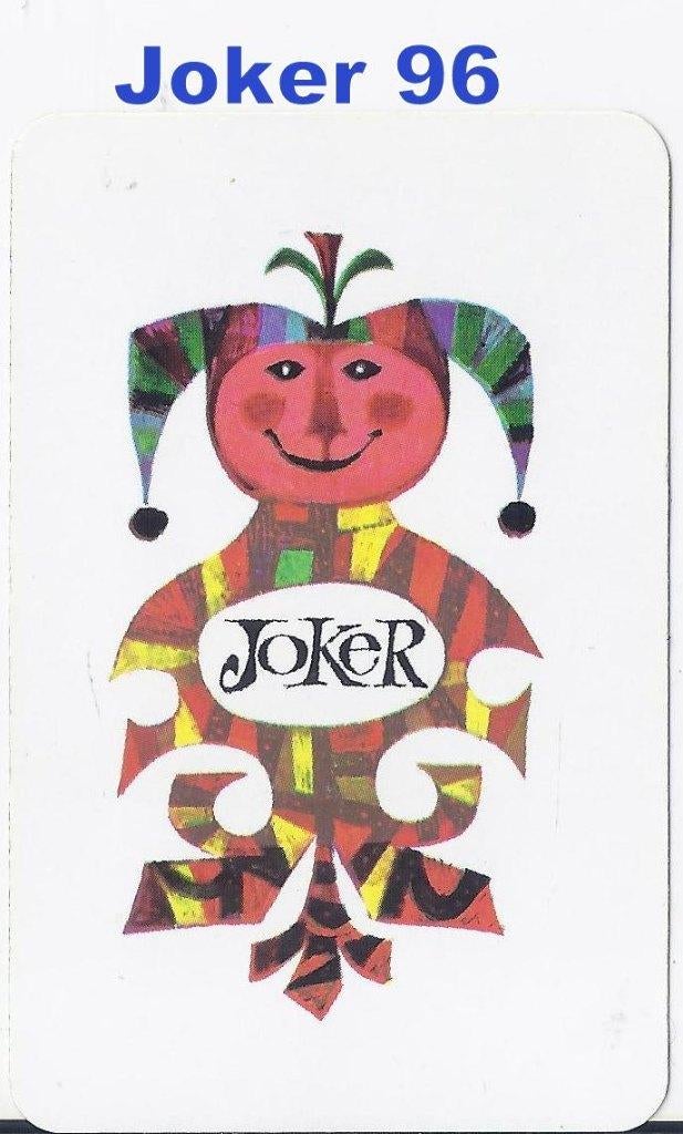 SO Joker96: Joker Luchtvaart maatschappij KLM ( Rood ), Verzamelen, Speelkaarten, Jokers en Kwartetten, Ophalen of Verzenden, Zo goed als nieuw