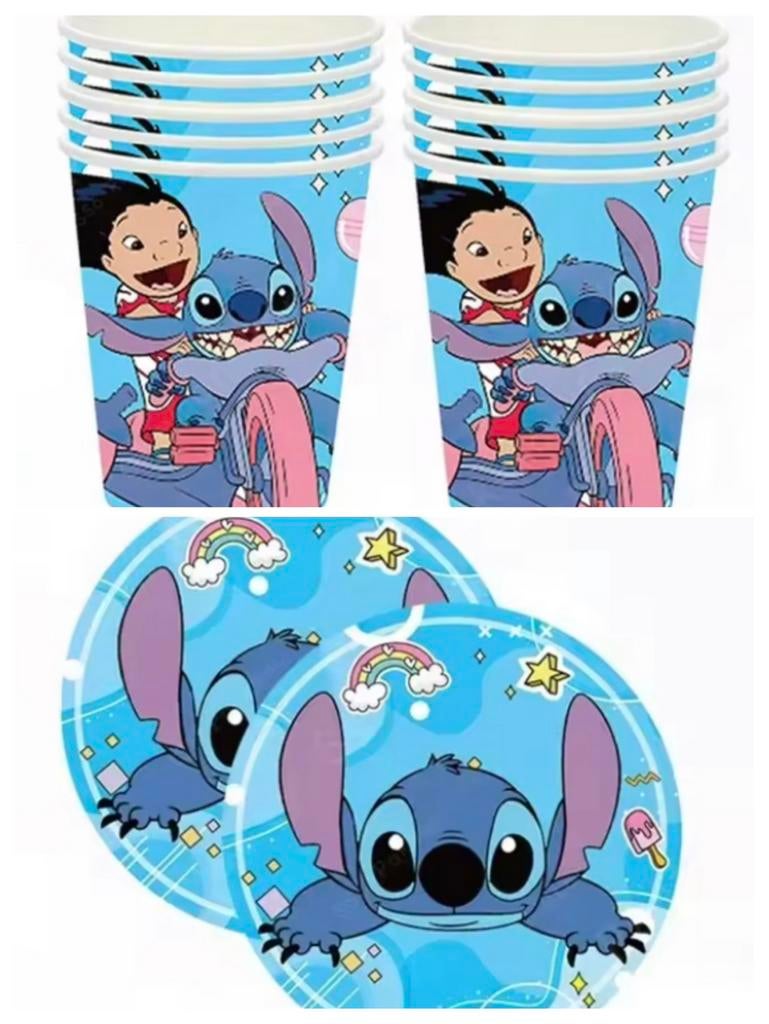Stitch feest bordjes party bekers Stitch thema versieringen, Hobby en Vrije tijd, Feestartikelen, Ophalen of Verzenden, Nieuw