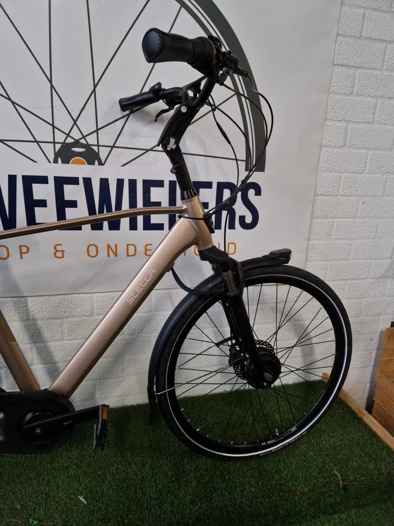 Stella Livorno Heren E-bike 28" 56cm N7, Versnellingen, Zo goed als nieuw, 53 tot 57 cm, Ophalen