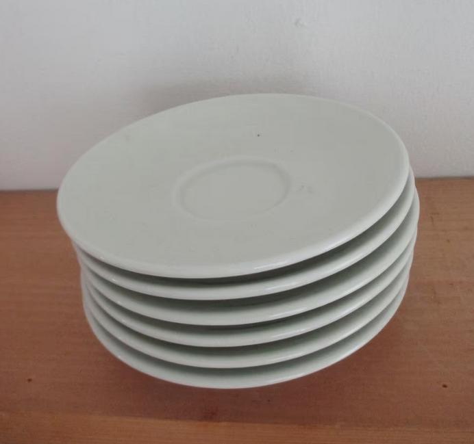 Tognana espresso / mokka schotels, 6 stuks, Huis en Inrichting, Keuken | Servies, Oosterveldweg 15, 7274 DZ, Verzenden, Zo goed als nieuw