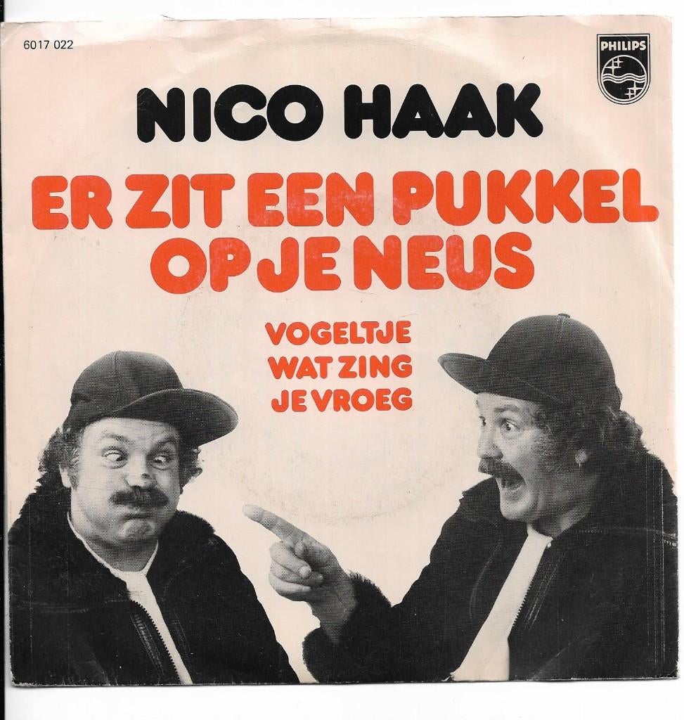 Nico Haak, Cd's en Dvd's, Vinyl Singles, 7 inch, Single, Ophalen of Verzenden, Zo goed als nieuw