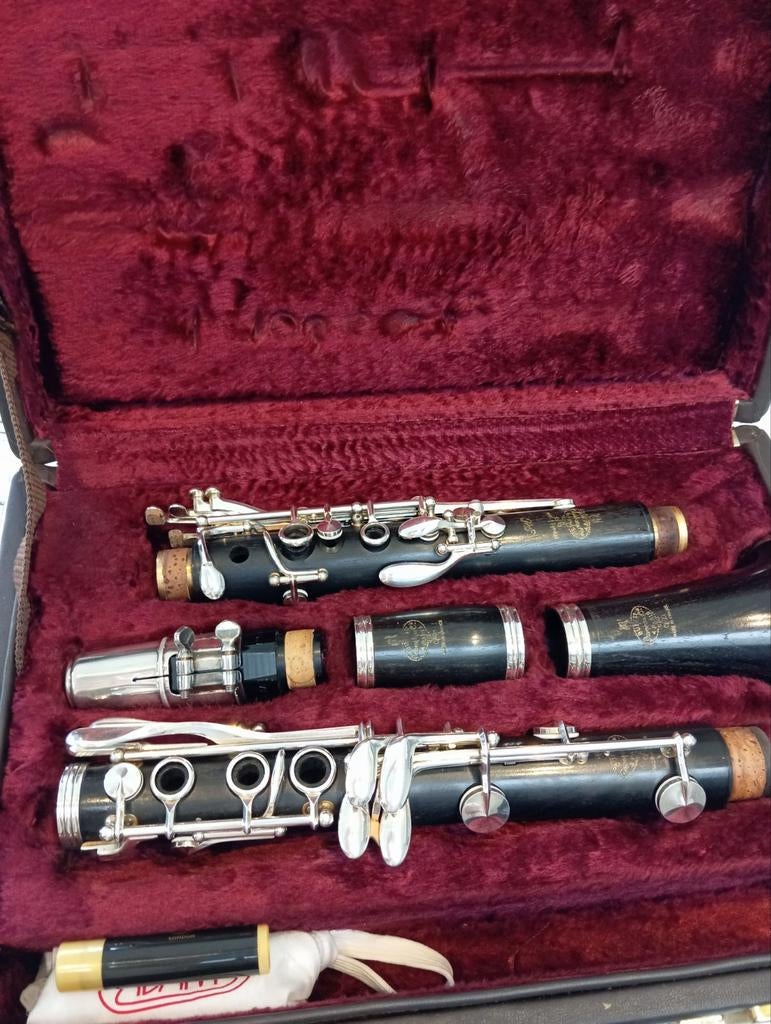Buffet Crampon RC Bb-klarinet-topstaat-direct speelklaar, Muziek en Instrumenten, Gebruikt, Met koffer, Hout, Ophalen