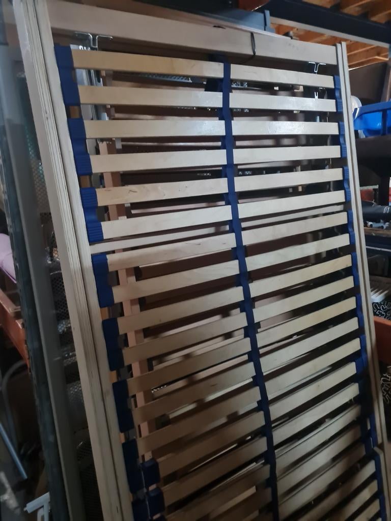 Bedbodem - Gebruikt diverse soorten en maten latten spiraal, Ophalen, Gebruikt, 90 cm, Eenpersoons