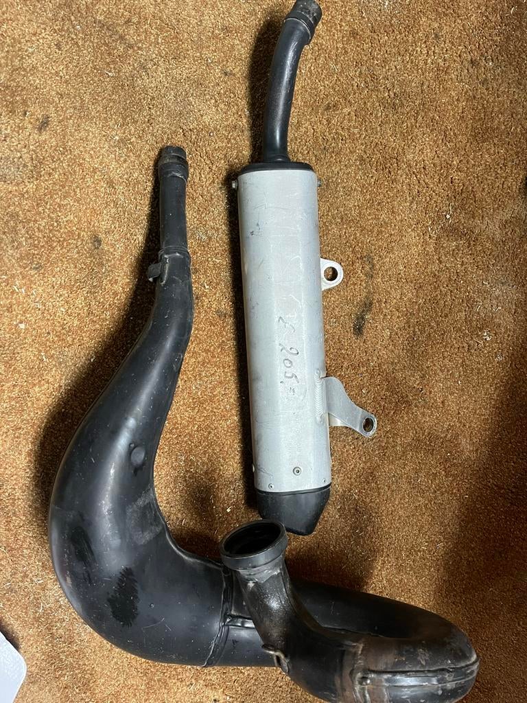 Originele YZ250 Uitlaat 2004 - Goede Staat, Motoren, Ophalen of Verzenden, Gebruikt