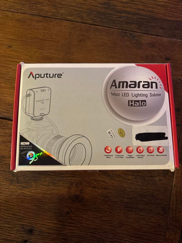 Ringflitser voor spiegelreflexcamera, Audio, Tv en Foto, Fotografie | Flitsers, Ophalen, Zo goed als nieuw, Overige merken