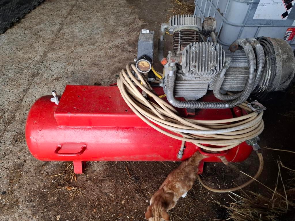 CompAir krachtstroom compressor 270L – Werkend – 10 bar, 100 liter of meer, Ophalen, Gebruikt