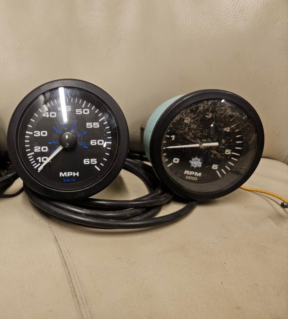 Snelheidsmeter en toerenteller, Ophalen of Verzenden, Gebruikt, Motor en Techniek