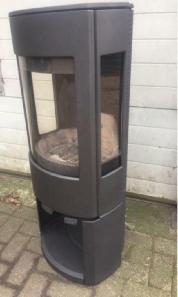 !!!Demo gebruikt DOVRE Astroline 4 met houtbak 8kw !!!, Zo goed als nieuw, Hout, Vrijstaand