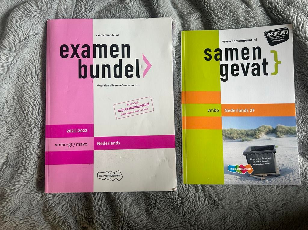 Examenbundel + Samengevat Nederlands VMBO, Boeken, Schoolboeken, Zo goed als nieuw, Nederlands, VMBO, Ophalen of Verzenden