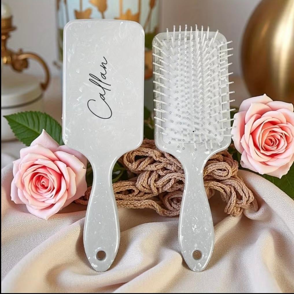 Gepersonaliseerde Haarborstel - Perfect Cadeau!, Ophalen of Verzenden, Nieuw, Kam of Borstel