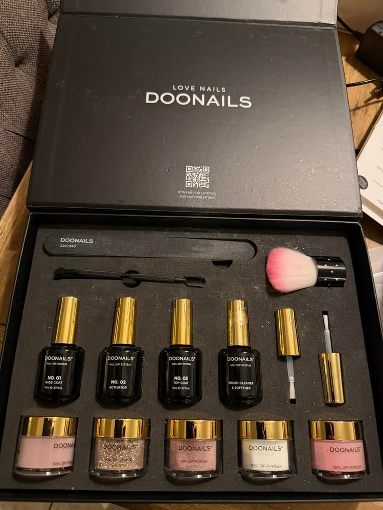 Doonails nagel poeder zgan, Sieraden, Tassen en Uiterlijk, Uiterlijk | Cosmetica en Make-up, Ophalen of Verzenden, Zo goed als nieuw