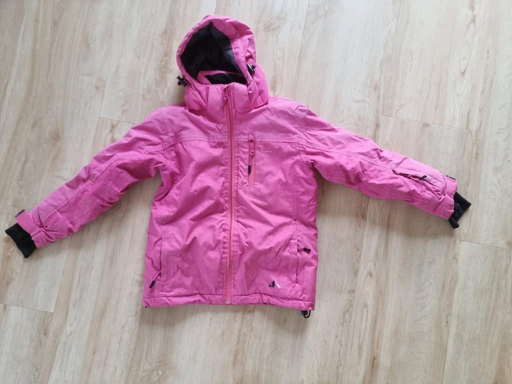 Roze ski-jas maat 128, Gebruikt, Ophalen of Verzenden, Jas, Mountainpeak