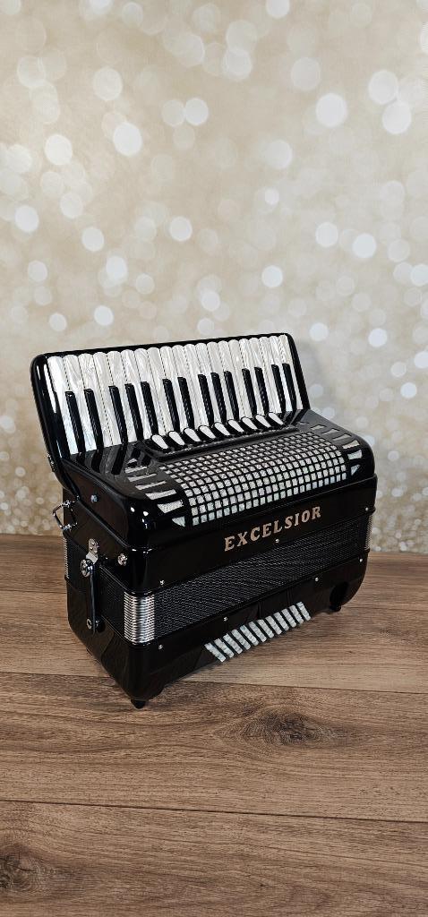 Excelsior 72/4S, Compacte Italiaanse Krachtpatser, Overige merken, 72-bas, Met koffer, Nieuw