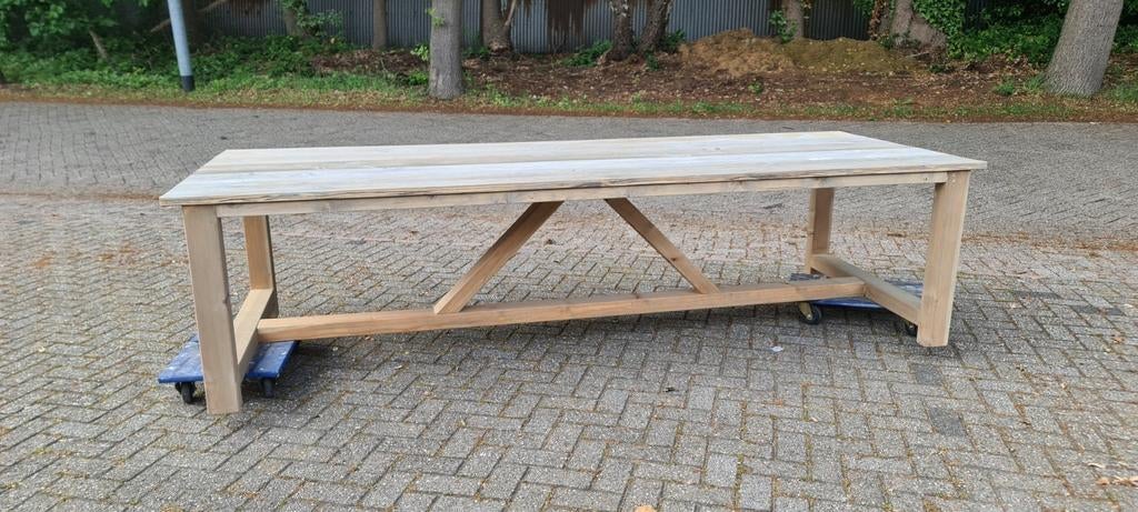 Kloostertafel outside 110x290, Tuin en Terras, Ophalen, Info@wittetafel.nl, Nieuw, Raamstraat 2u 5831AT boxmeer