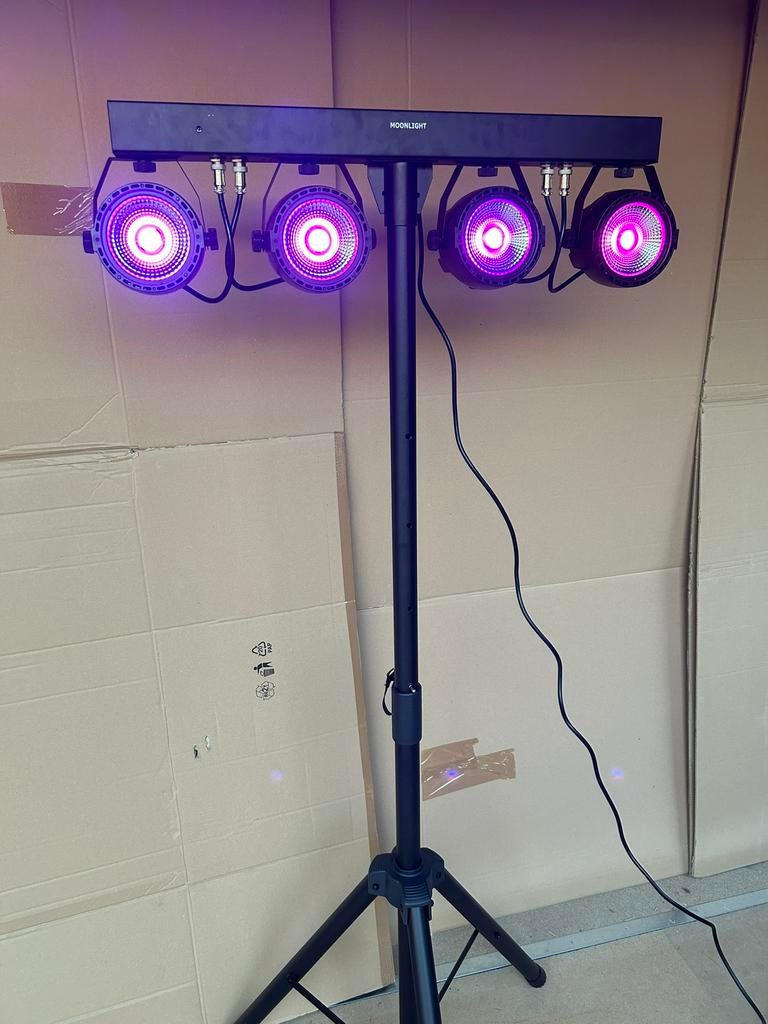 Led bar met COB spots, Muziek en Instrumenten, Ophalen of Verzenden, Nieuw, Licht