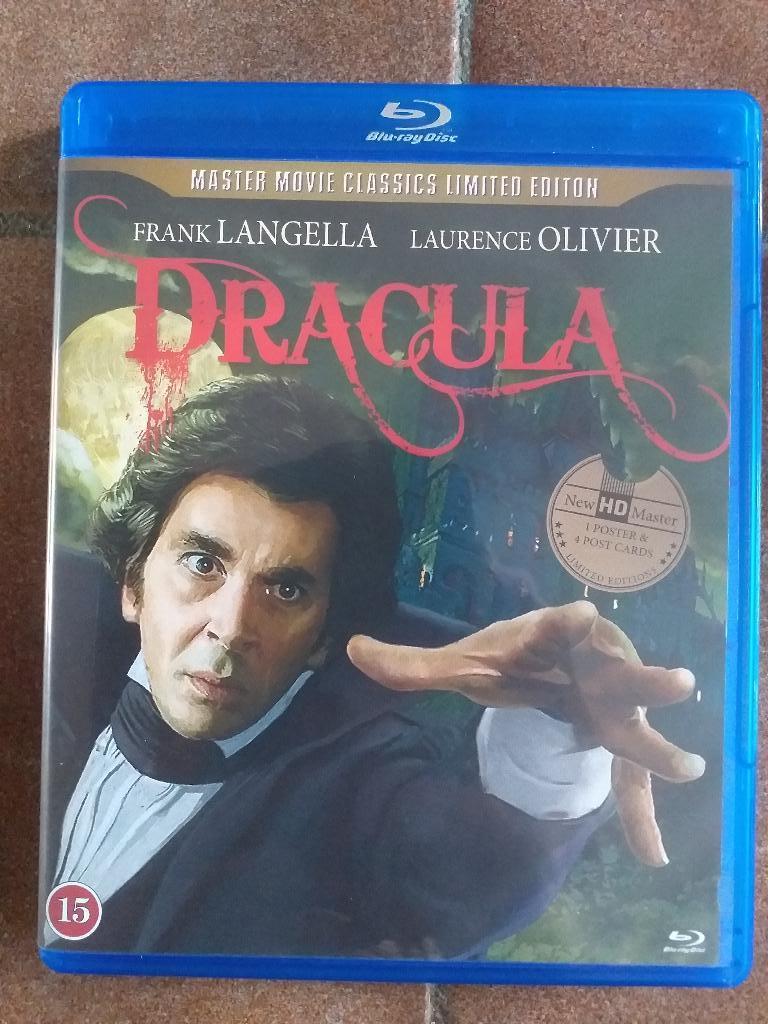 Dracula 1979 + Foto's + Poster Bluray, Ophalen of Verzenden, Zo goed als nieuw, Horror