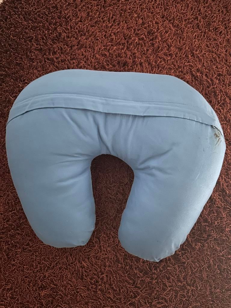 Kussen - Blauw, Ophalen of Verzenden, Gebruikt, Blauw, Vierkant