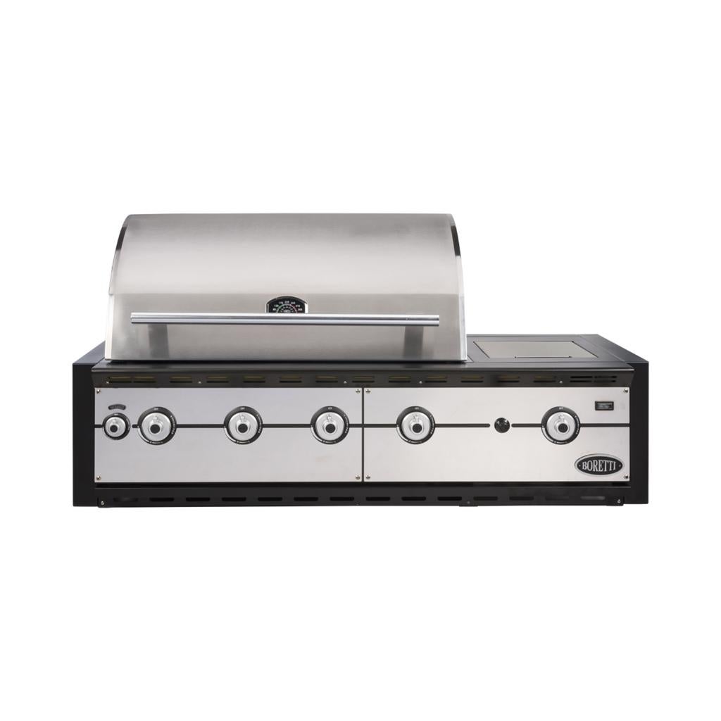 Boretti Ligorio top - Inbouw gas BBQ, Tuin en Terras, Gasbarbecues, Info@hout-art.nl, Nieuw, Ophalen of Verzenden, Boretti
