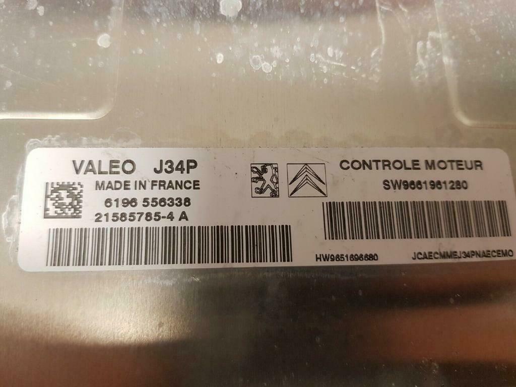 Citroen Peugeot Johnson Valeo JCAE J34P AAE  ECU, Gebruikt, Psaeu 3699, Ophalen of Verzenden, Psa