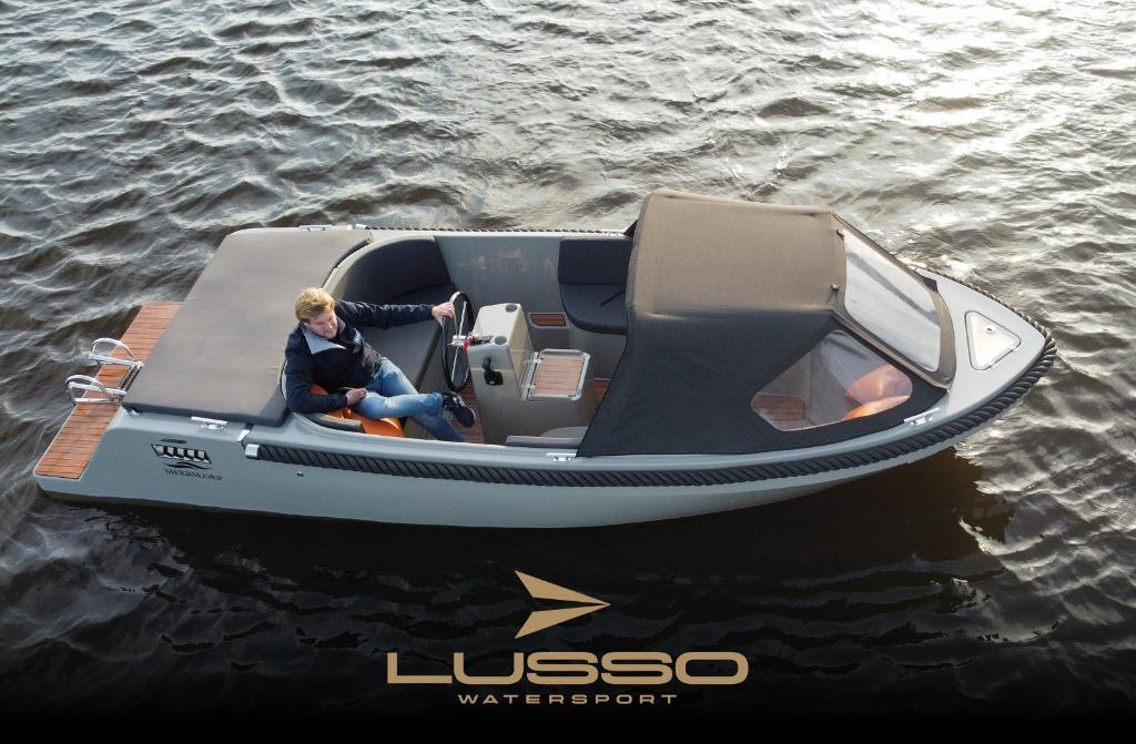 Uw "MEERSLOEP 600" dealer Lusso Watersport! 20PK 50PK Nieuw!, Watersport en Boten, Sloepen, Ophalen, Nieuw, Buitenboordmotor, Polyester
