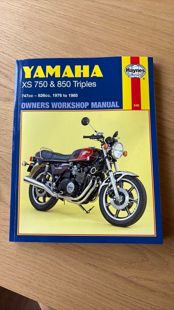 Haynes werkplaats handboek Yamaha XS 750&850, Ophalen of Verzenden, Nieuw, Merk of Model