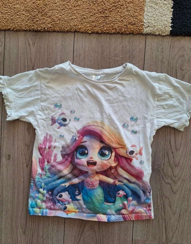 Shirt maat 122 Kids, Meisje, Kids, Ophalen of Verzenden, Zo goed als nieuw