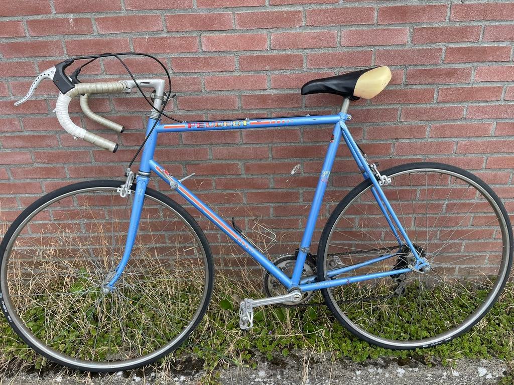 Vintage peugeot racefiets, Fietsen en Brommers, Fietsen | Racefietsen, Gebruikt, Ophalen, Overige merken, 10 tot 15 versnellingen
