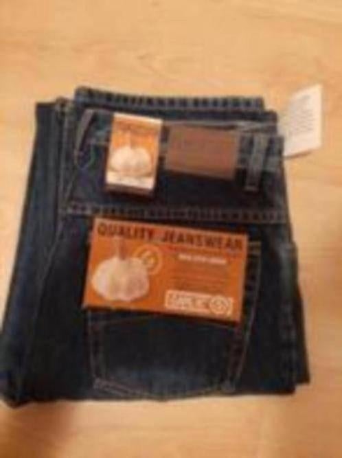 Jeans spijkerbroek Garlic W32 L33 nieuw, Ophalen of Verzenden, Nieuw, Blauw, W32 (confectie 46) of kleiner