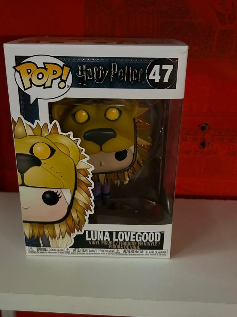 Funko Pop! Harry Potter - Luna Lovegood (Leeuw), Ophalen of Verzenden, Gebruikt