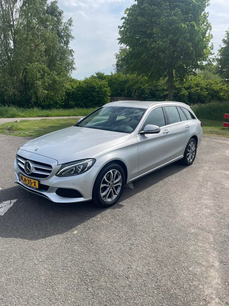 Mercedes-Benz C-Klasse C180 d 116pk 7G-TRONIC 2018 Grijs, Auto's, Mercedes-Benz, Particulier, C-Klasse, Diesel, Euro 6, Stationwagon