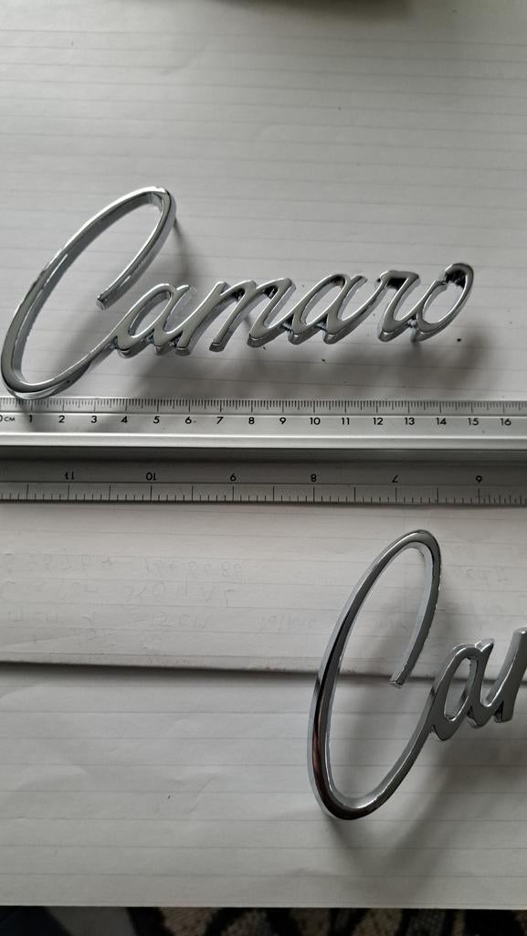 Nieuwe Chevrolet Camaro Emblemen Set, Chevrolet, Voor, Nieuw, Ophalen of Verzenden