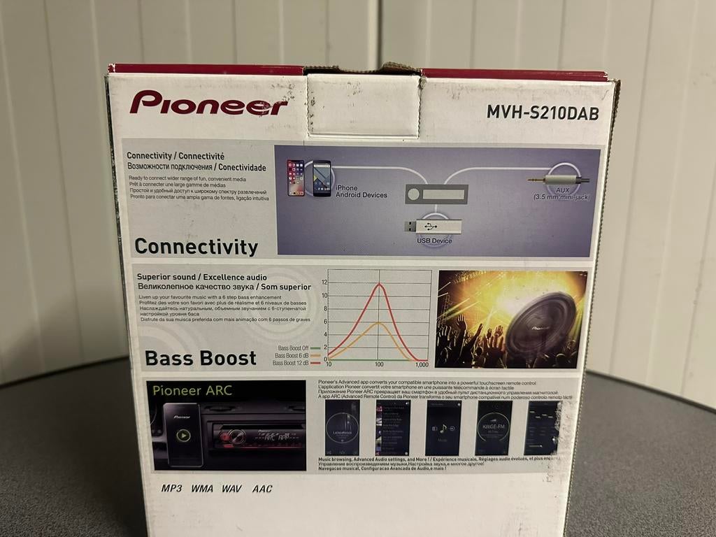 Pioneer DEH-S110UB auto radio met cd, Ophalen of Verzenden, Zo goed als nieuw