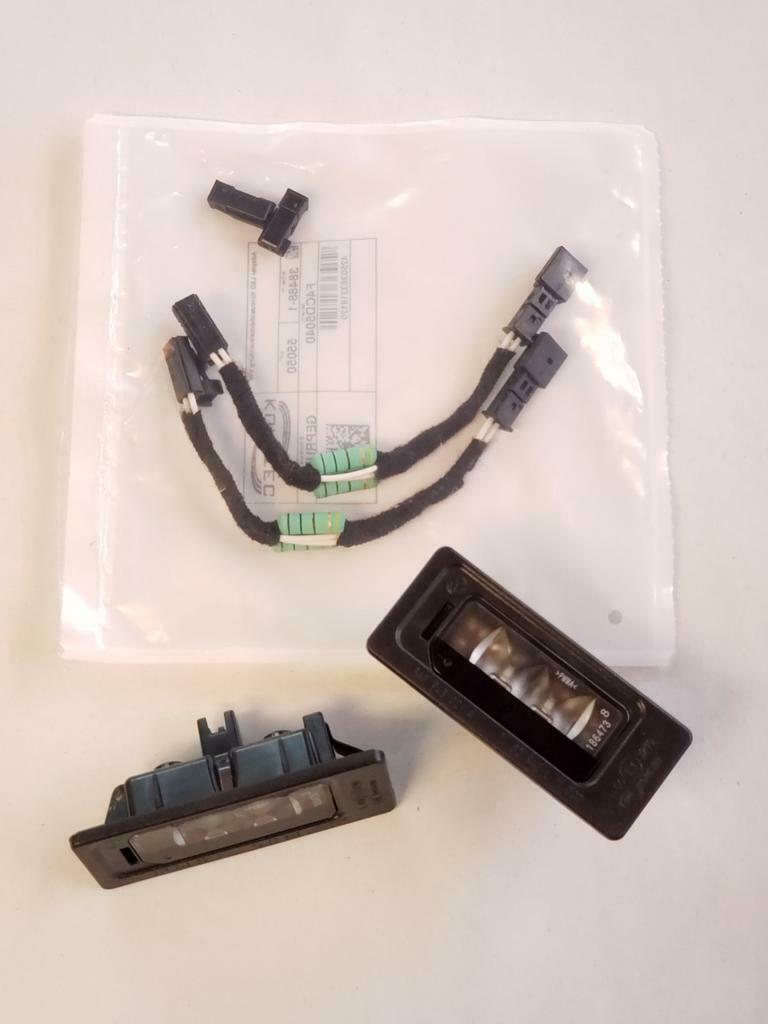 volkswagen led kenteken verlichting new golf tiguan touran, Auto-onderdelen, Seat, Nieuw, Ophalen of Verzenden, VW Hella