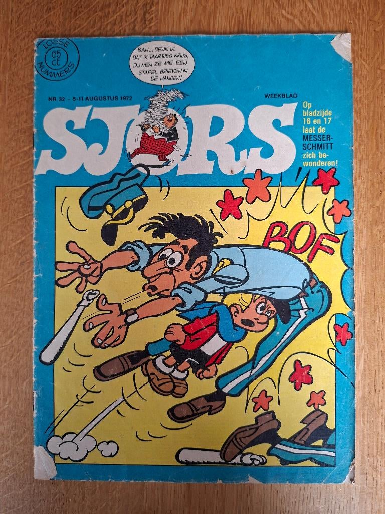 Tijdschrift Sjors, Meerdere stripboeken, Ophalen, Gelezen