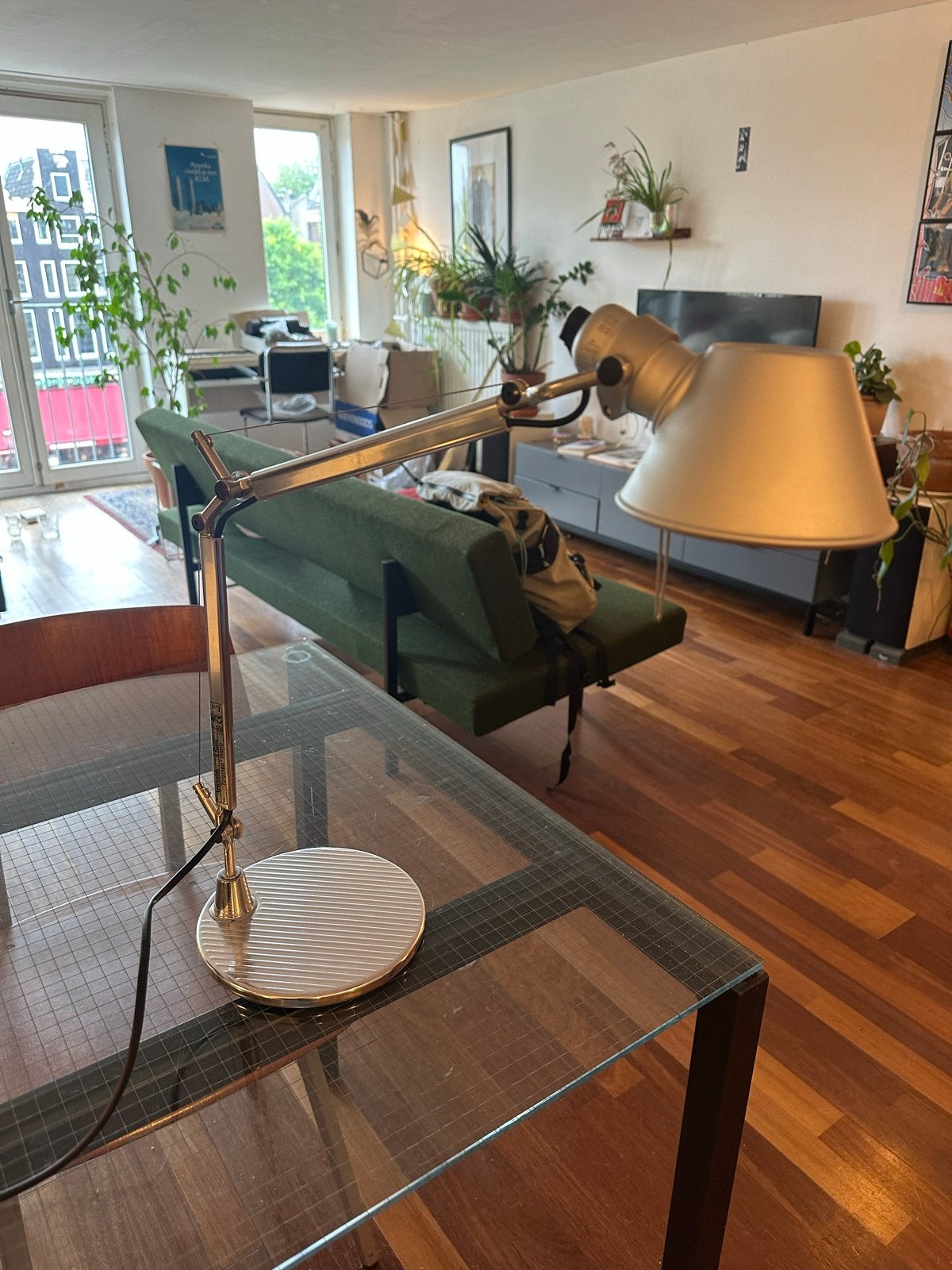 Artemide Tolomeo Micro Tafellamp - Zo goed als nieuw, Huis en Inrichting, Lampen | Tafellampen, Ophalen, Zo goed als nieuw, Metaal