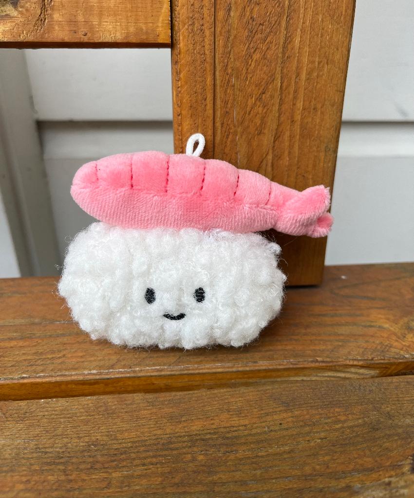 Knuffel sushi nigiri sleutelhanger kawaii, Ophalen of Verzenden, Overige typen