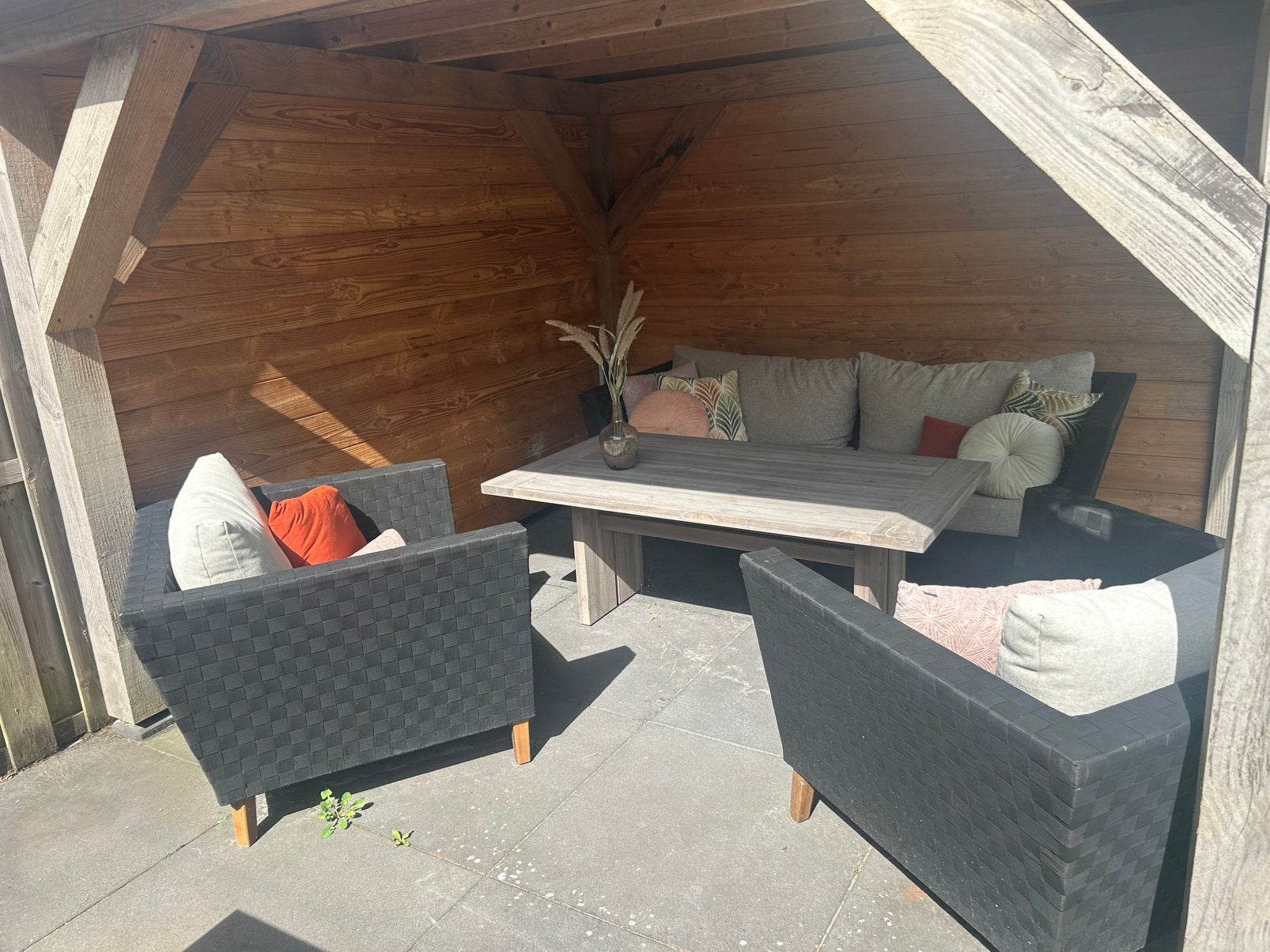 Kees Smit Loungeset, Tuin en Terras, Tuinsets en Loungesets, Ophalen, 5 zitplaatsen, Gebruikt, Bank