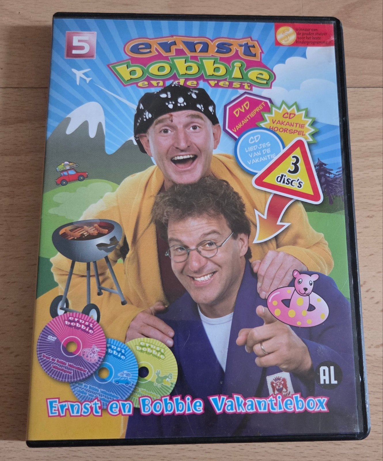 Ernst Bobbie en de Rest - Vakantie Box (3 dvd), Alle leeftijden, Ophalen of Verzenden, Zo goed als nieuw