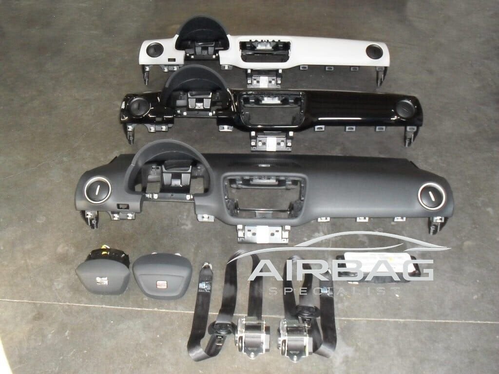 SEAT MII 2012+ airbag set stuur airbag  passagiers airbag, Gebruikt, -, -, Ophalen of Verzenden
