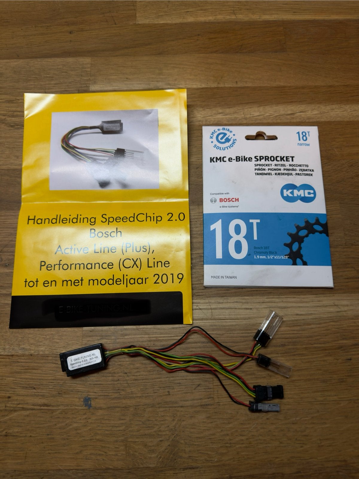 Bosch Speedchip-S 2.0 + 18T tandwiel e-bike tuning, Fietsen en Brommers, Ophalen of Verzenden, Zo goed als nieuw, Overige typen
